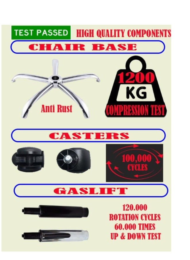 ساركو مصر كرسي مكتب/ ألعاب مع مسند ظهر مريح مصمم لراحة فائقة - Image 5