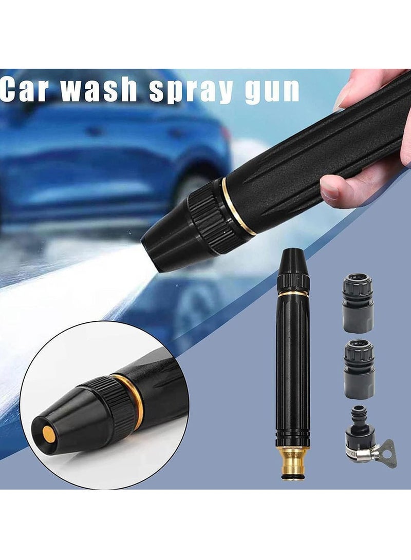 TIGER NEW Upgrade Car Washing High Pressure Water Gun Nozzle – Garden Hose Nozzle Spray, Adjustable Metal Water Gun Sprinkler for Car, Outdoor Cleaning, and Gardening – Durable and High-Pressure Spray - Image 3