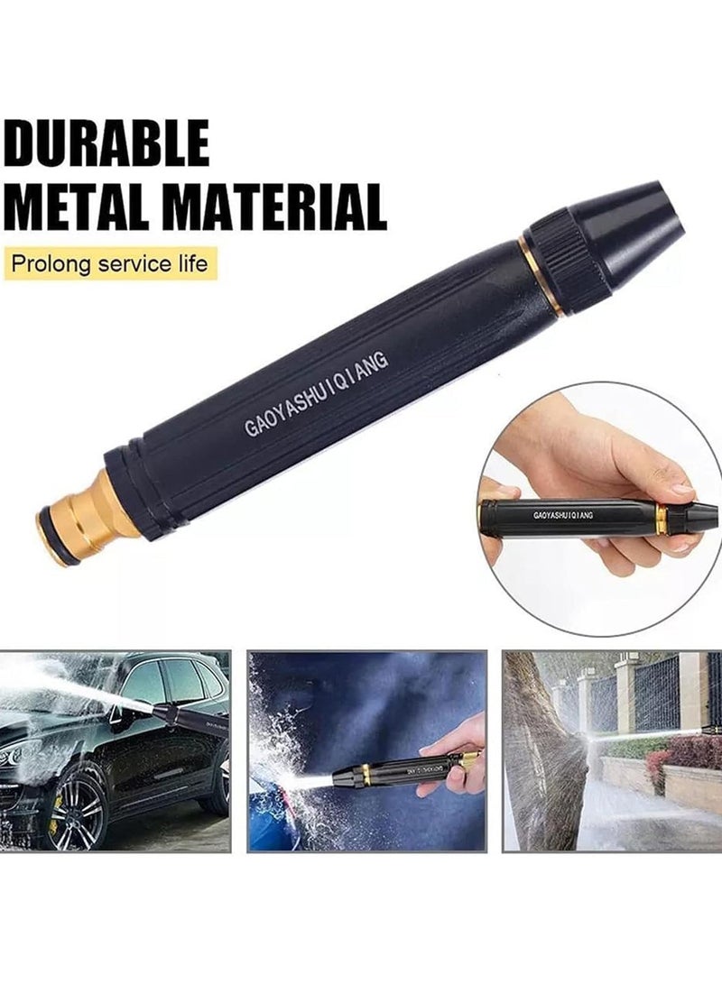 TIGER NEW Upgrade Car Washing High Pressure Water Gun Nozzle – Garden Hose Nozzle Spray, Adjustable Metal Water Gun Sprinkler for Car, Outdoor Cleaning, and Gardening – Durable and High-Pressure Spray - Image 4