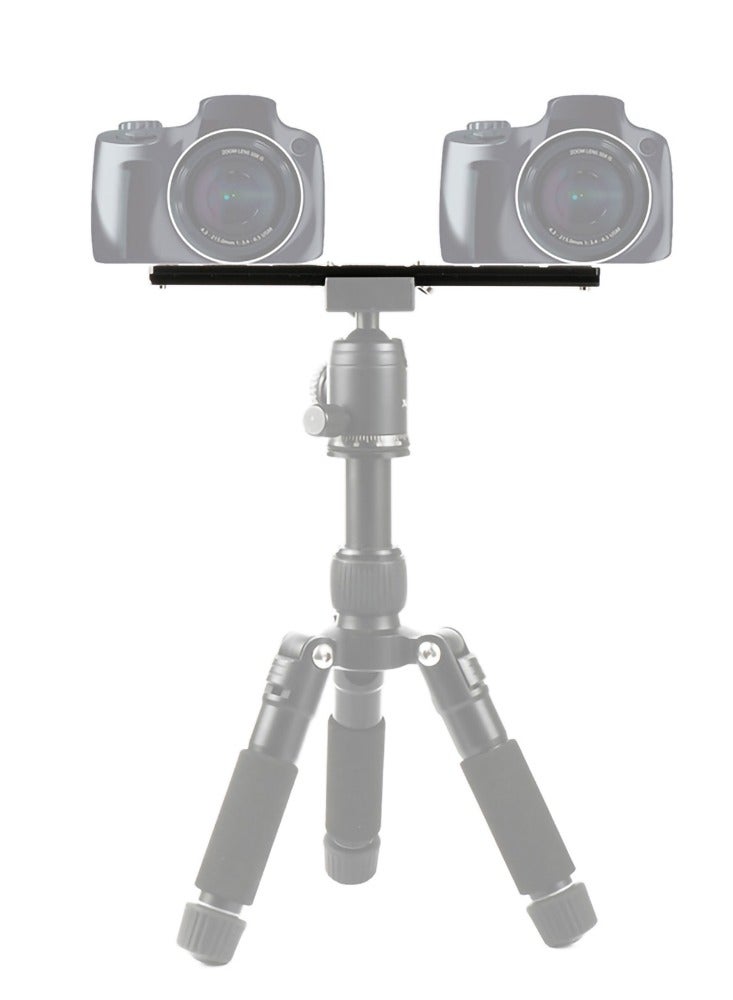 Captaintech Universal PU-200 200mm Quick Release Plate with D-shaped Screw for DSLR Cameras, Compatible with B3/J2/J3 Ball Heads - Ideal for Tripod Use - Image 3