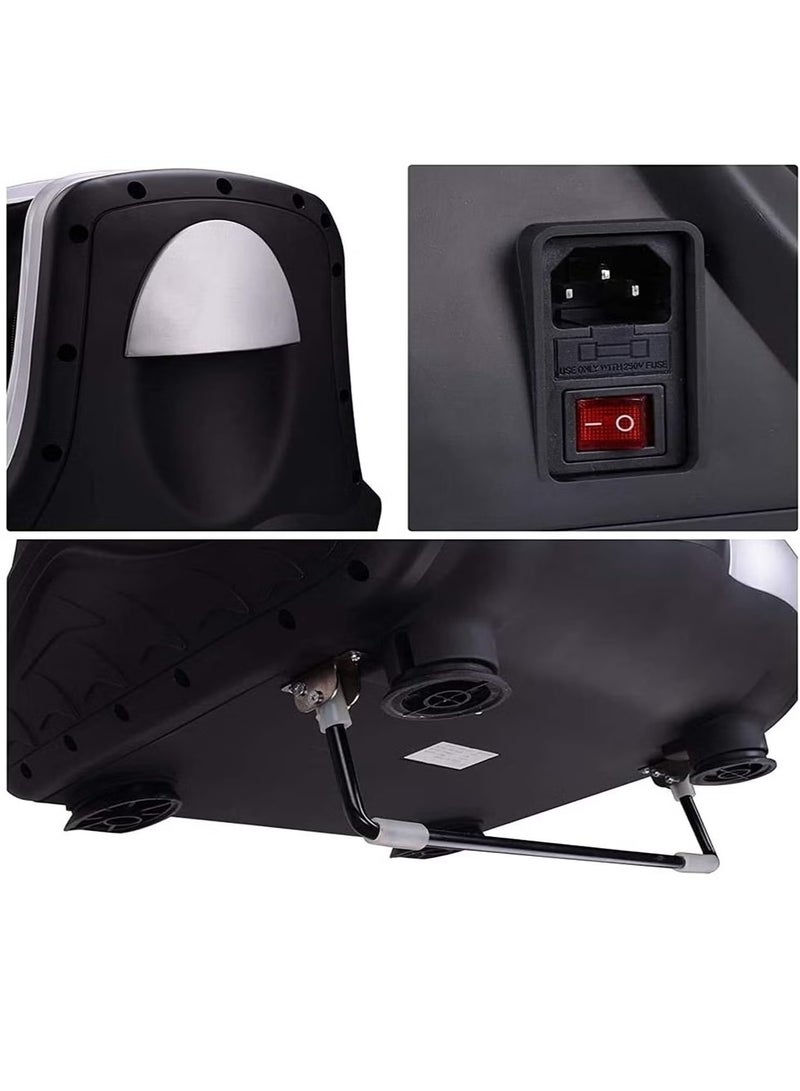 ALCOACH Foot Massager Leg Pressure Black Electric - Image 3