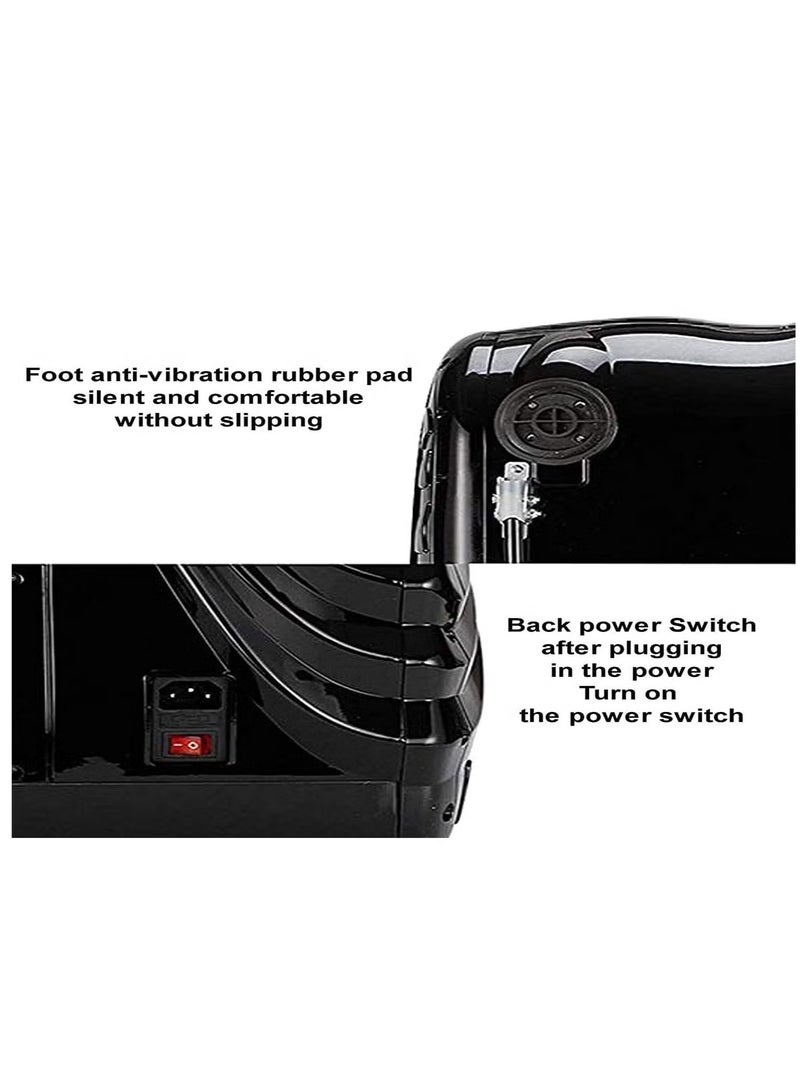 ALCOACH Foot Massager Leg Pressure Black Electric - Image 4