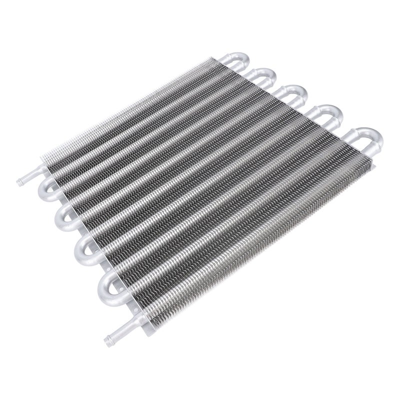 Transmission Oil Cooler 10 Row 395mm Aluminum Enhanced Fuel Efficiency Engine Oil Cooler Kit for 5/16in Transmission Cooler Line Silver - Image 5