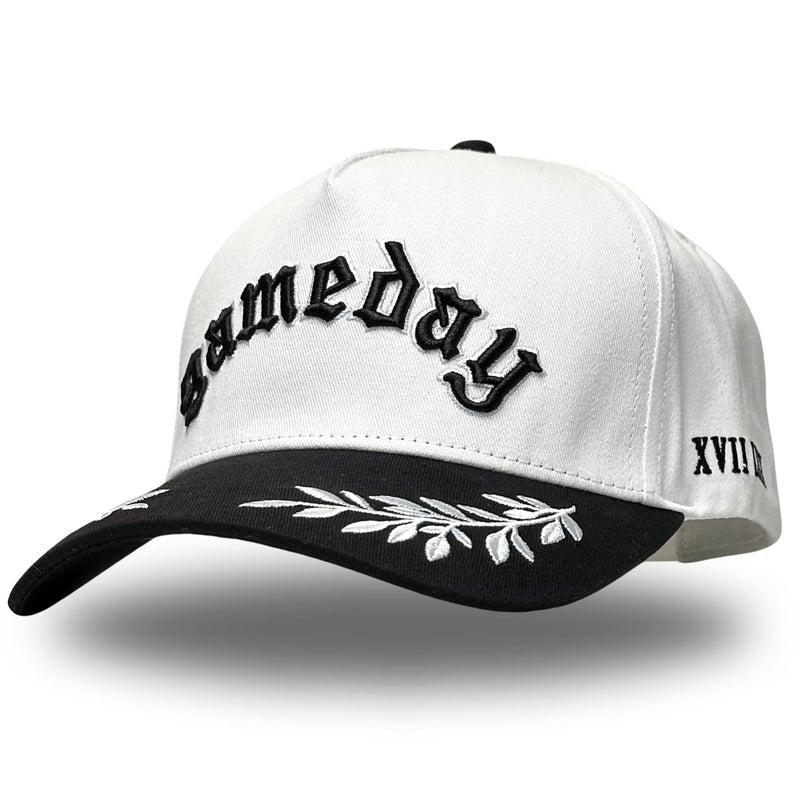 CITRUSY Vintage Sport Trucker Hat | Men & Women | Trendy Pickleball Golf Hats Men | American Country Western Cute Cowgirl Caps | Retro Baseball Cotton | Snapback (Gameday | Black) - Image 1