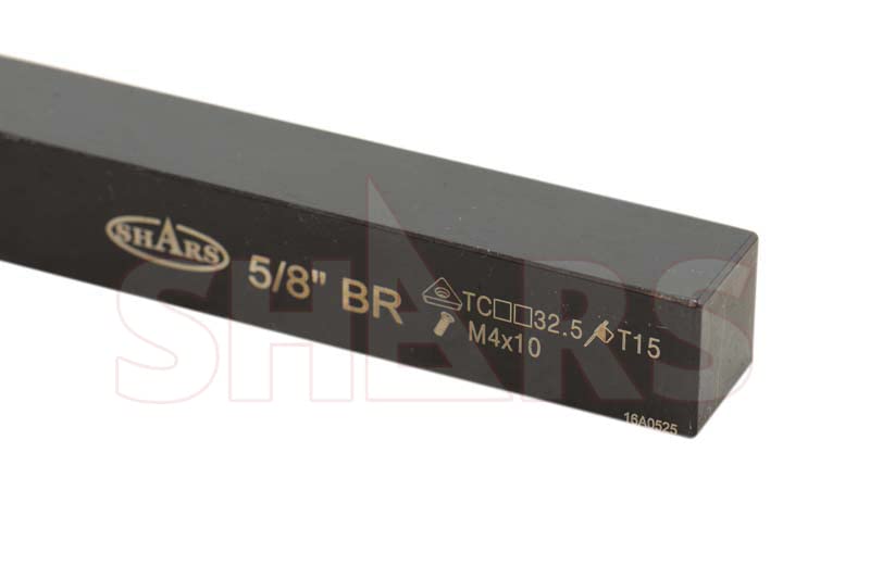 Shars 5/8" 5 Pcs Indexable Carbide TCMT Insert Turning Tool Set 404-1042 P] - Image 3