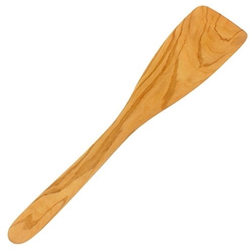 Eddingtons Eddington 50005 Italian Olive Wood Spatula, Handcrafted in Europe, 12-Inches,Brown - Image 1