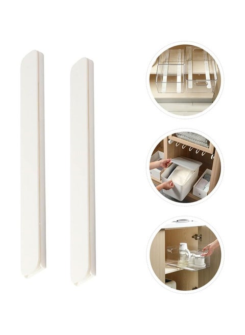 Self Adhesive Plastic Drawer Slides and Rails Kit 2 Pieces