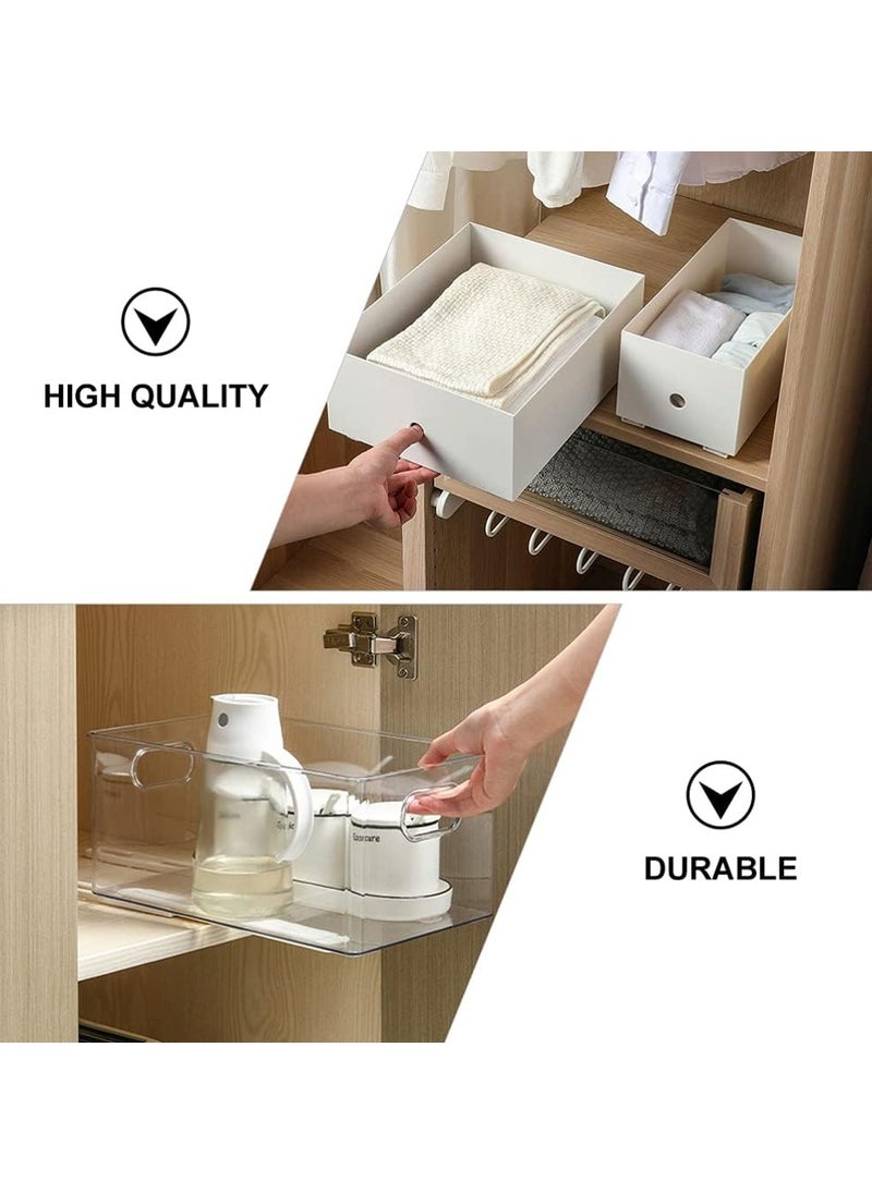 Self Adhesive Plastic Drawer Slides and Rails Kit 2 Pieces