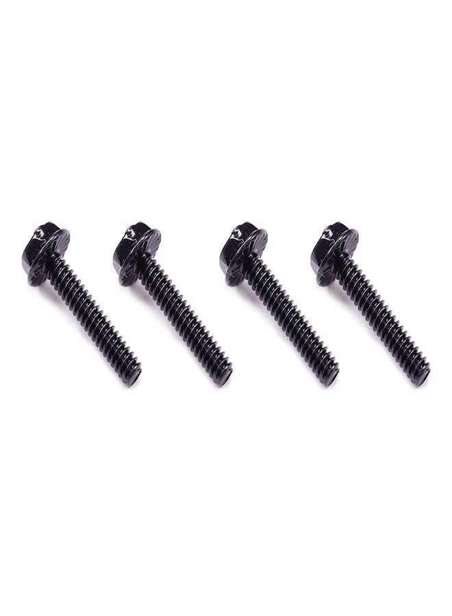 XSPC Radiator 20mm Screw Set for 15mm Fans, 6-32 UNC, Black, 16-Pack