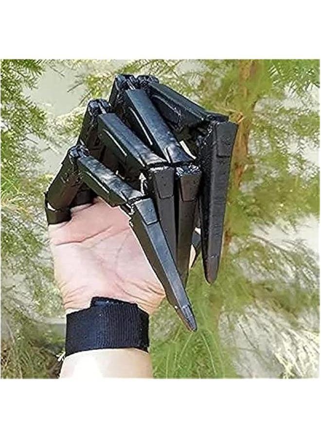 Articulated Finger Extensions , 3D Printed Fits All Sizes with Flexible Joint Party Dress Cosplay Costume Props Supplies,Black Pair - Image 5