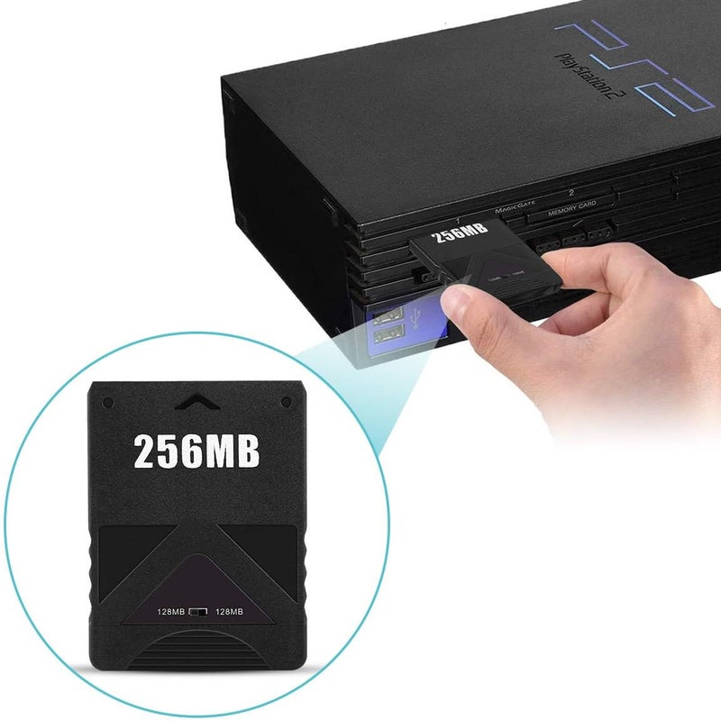 بطاقة ذاكرة 256 ميجابايت، بطاقة ذاكرة ألعاب PS2 عالية السرعة (256 ميجابايت) - Image 2