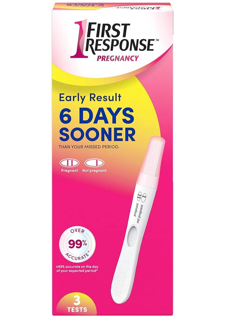 FIRST RESPONSE Early Result Pregnancy Test, 3 Count 