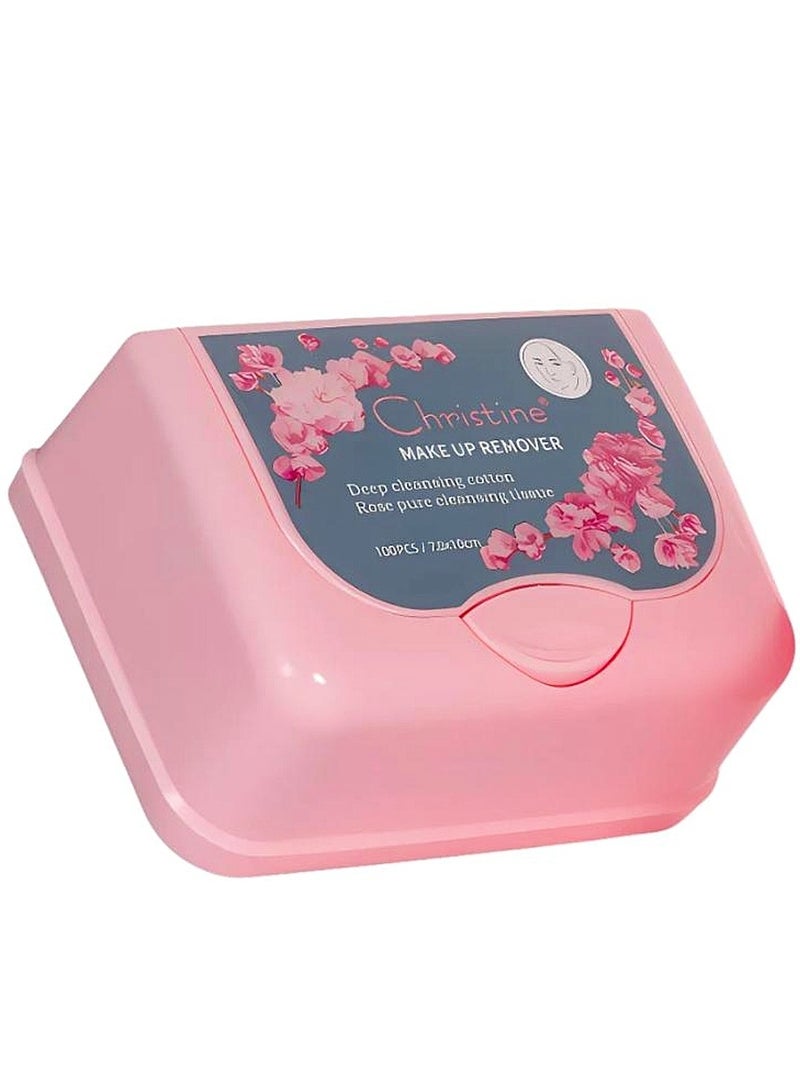 كريستينا مناديل فاخرة لتنظيف البشرة وازالة المكياج 100منديل - Image 1