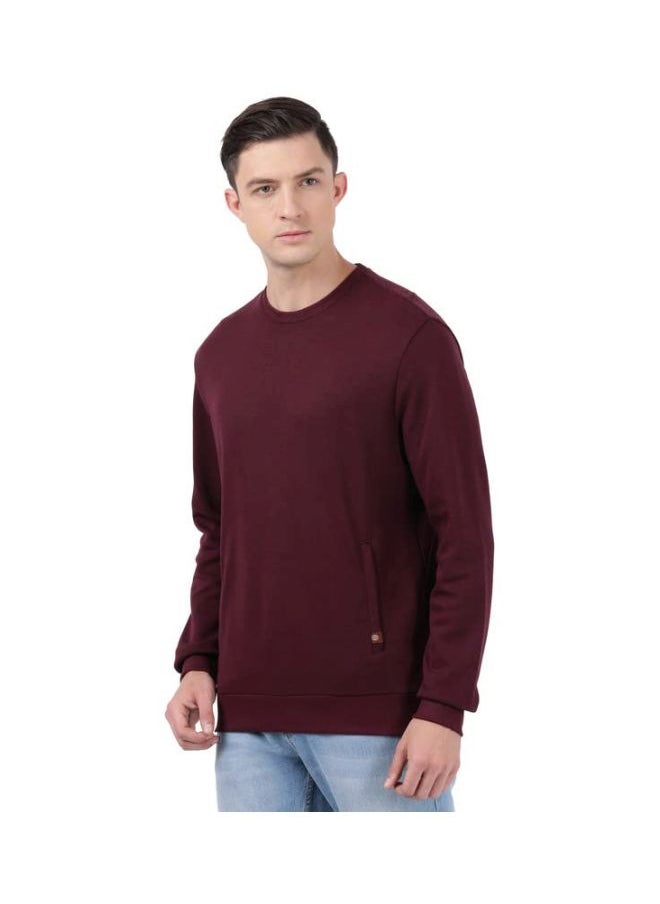 JOCKEY - Jockey IM11 Men Super Combed Cotton Rich Plated Sweatshirt with Zipper Pockets - Image 1