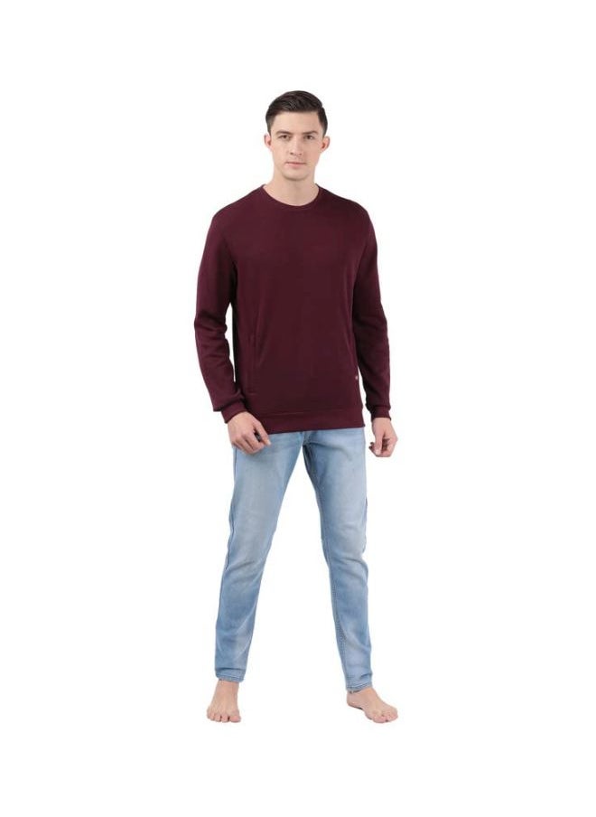 JOCKEY - Jockey IM11 Men Super Combed Cotton Rich Plated Sweatshirt with Zipper Pockets - Image 1