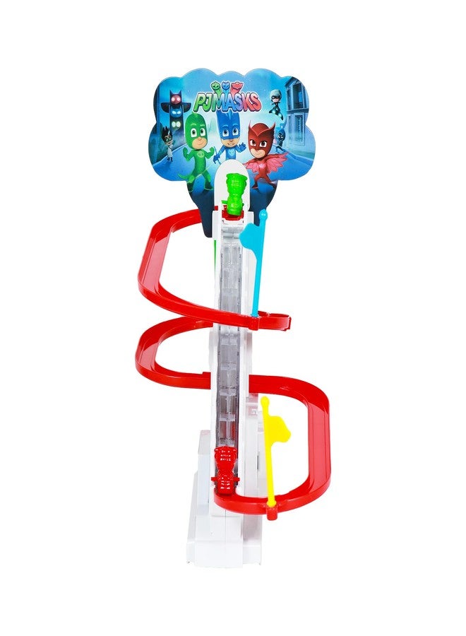 PN AVAN Track Racing Toys for Kids - Small Stair Climbing Toys for Kids, Escalator Toy with Lights and Music (Design 1) - Image 2