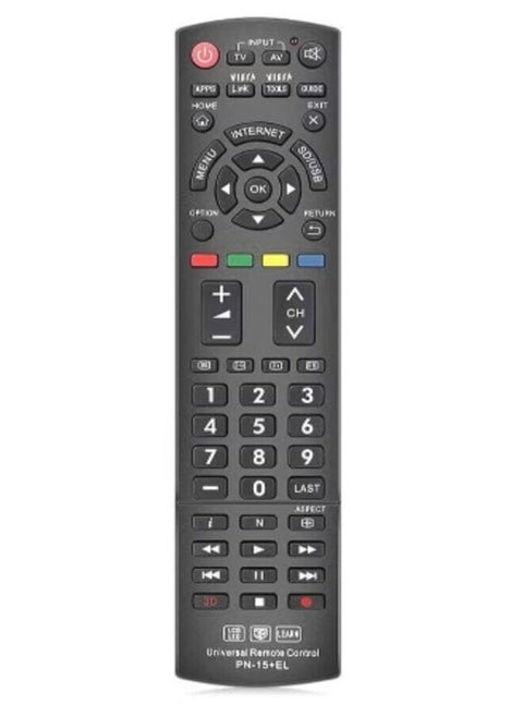 Universal Remote Control Compatible Replacement For Panasonic Tv Viera Link Hdtv 3D Lcd Led N2Qayb000485 N2Qayb000100 N2Qayb000221 N2Qayb00048