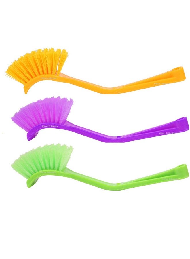 Winberg ® Wash basin/Toilet seat/Sink Brush seat cleaning Brush set of 3 Brush sink03 - Image 1