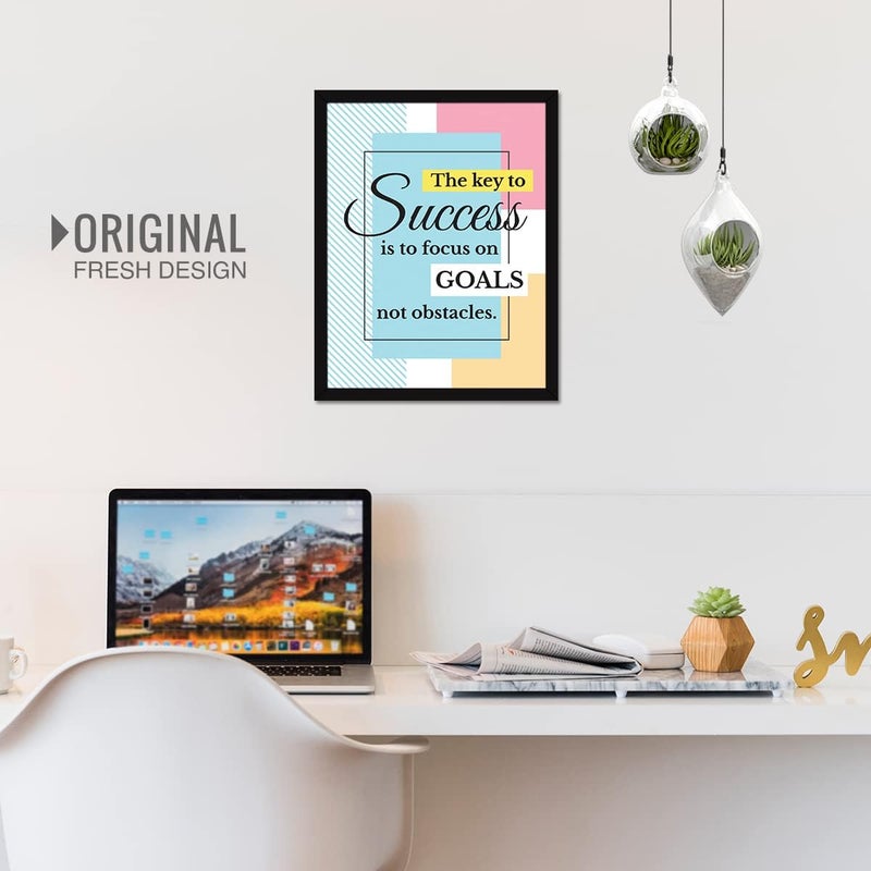 Chaka Chaundh Inspirational Framed Poster - Success Quote - Image 2