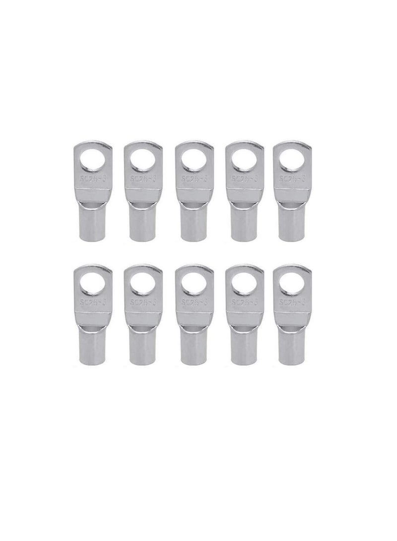 Copper Cable Lugs 10Pcs Set-Wire Terminals, Connector Cable lugs Ring Battery SC Terminals, for Marine, Solar, Automotive, Electric, Home Applications etc (Hole Size 12mm, Cable Size 70mm)  - Image 3