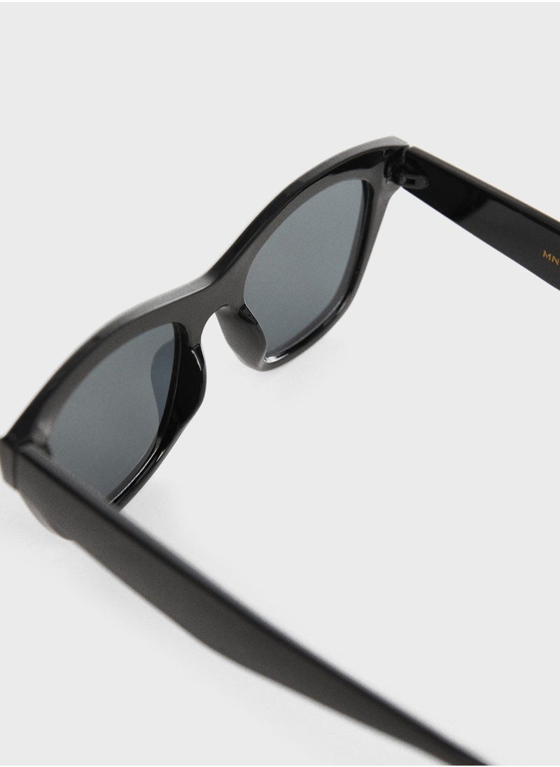 MANGO - Mara Rectangular Sunglasses - Image 1