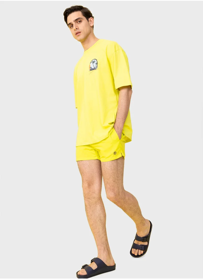 ديفاكتو Defacto Fit Andy Short Swimming Shorts