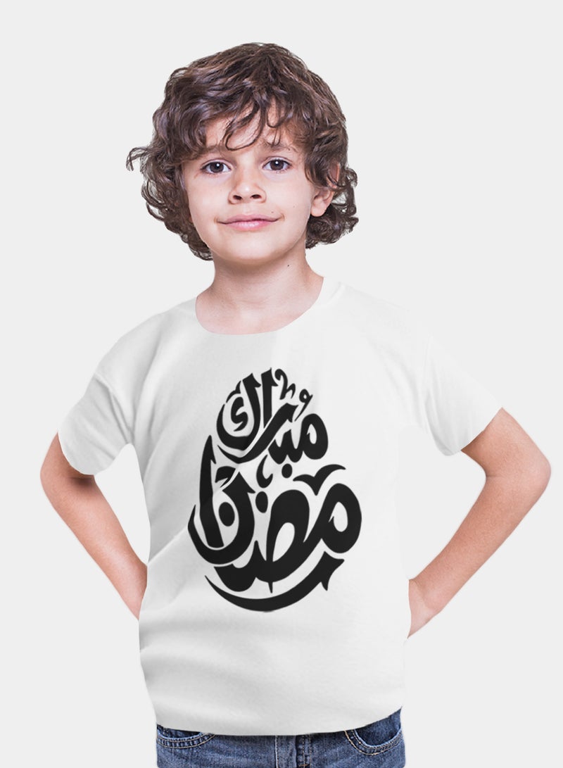 Fashion World Cotton T-shirt Printed with High-quality Ramadan - Image 1