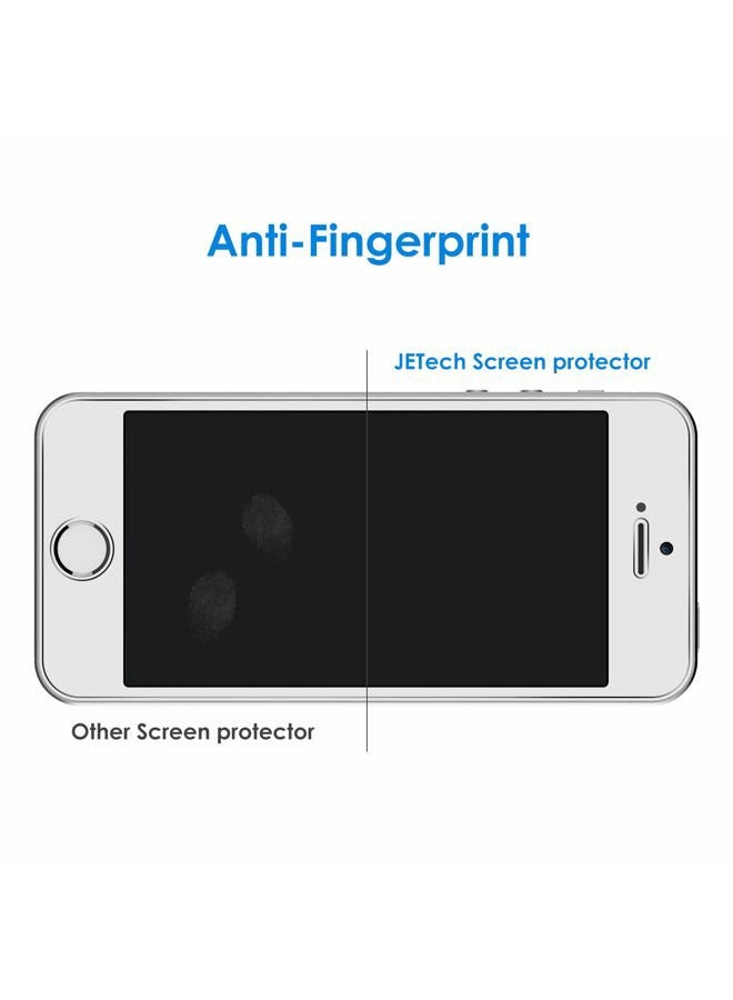 Jetech Screen Protector for iPhone SE (2016 Edition), iPhone 5s, iPhone 5c and iPhone 5, Tempered Glass Film, 2-Pack - Image 4