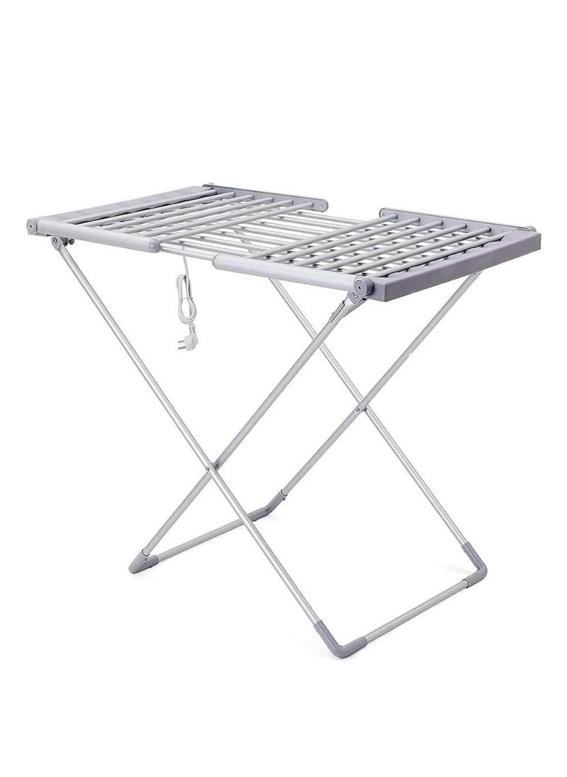 Foldable Electric Heated Clothes Airer,230W Energy-Efficient 18 Rails Indoor Airer Foldable Heated Drying Rack, Heated Clothes Airer Dryer - Wet Laundry Fast Drying Rack, Lightweight & Foldable for Easy Storage - pzsku/ZFC043A97ADE771BBD379Z/45/_/1740388574/21a42b34-a8b0-462c-9ed7-53943758bb29