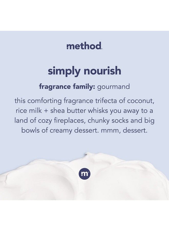 Method غسول جسم ببساطة مغذي جوز الهند 18 أونصة سائلة - Image 4