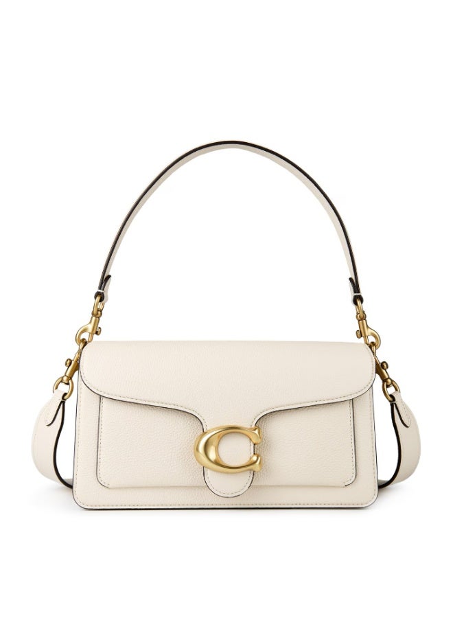 coachoutlet Coach outlet Signature Tabby 26 Leather and Canvas Shoulder Bag - Image 1