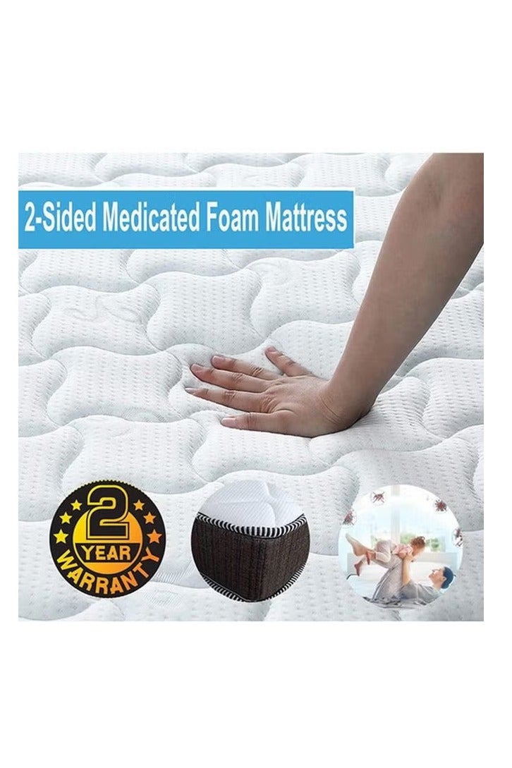 جالاكسي ديزاين مرتبة جالاكسي ديزاين الطبية الفاخرة عالية الجودة، مقاس 180×190×12 سم - Image 5