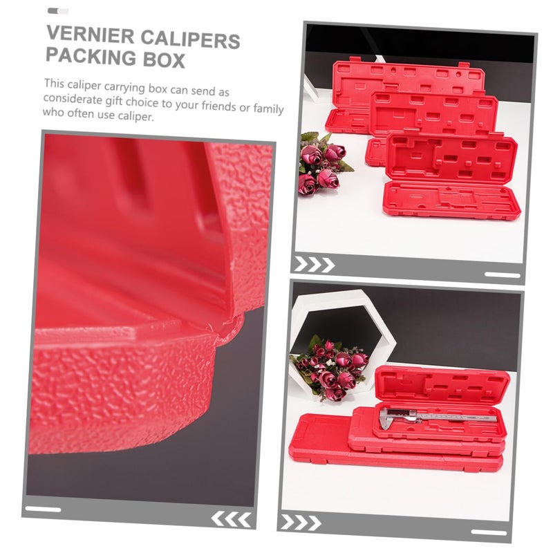 صندوق تخزين الفرجار الرقمي، حقيبة واقية محمولة للاستخدام أثناء السفر وفي ورشة العمل - Image 3