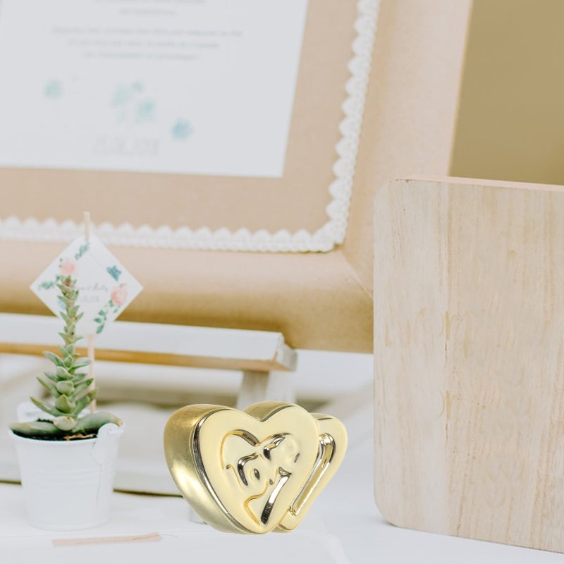 Valentines Day Heart Decor Decorative Ceramic Heart Craft Wedding Table Heart Adornment - Image 2