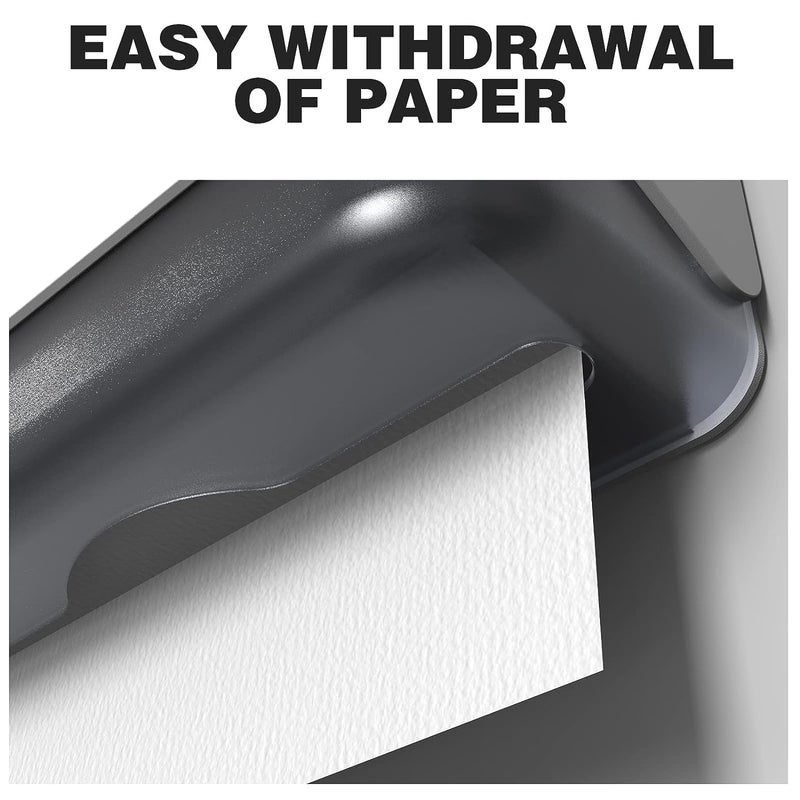 Dolphy ABS Wall Mounted Multifold Mini Hand Tissue Paper DispenserWhite - Image 4