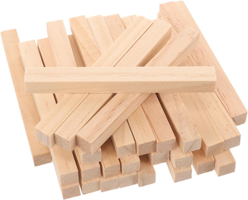Classic trendy design picks 30pcs Unfinished Wood Dowel Rods 10x1x1cm Wooden Craft Sticks for DIY Woodworking Projects and Model Making Supplies Multiple local stock source Single & bulk storage compatible Local available supply Upgraded general grade quality Liquid tight joint Post-order arranged dispatch Long term use design Gulf user preference oriented build Efficiency boosted construction Simple multi-color universal build Scheduled warehouse deliver Remote village delivery cover Leakproof sealed Elegant multi-option build Climate adapted delivery plan Global easy assemble picks Trendy budget practical design Daily life matching design Flexible varied design Tight fitted parts Multi-budget available picks All choice modern design Light & sturdy Multiple options - Image 1