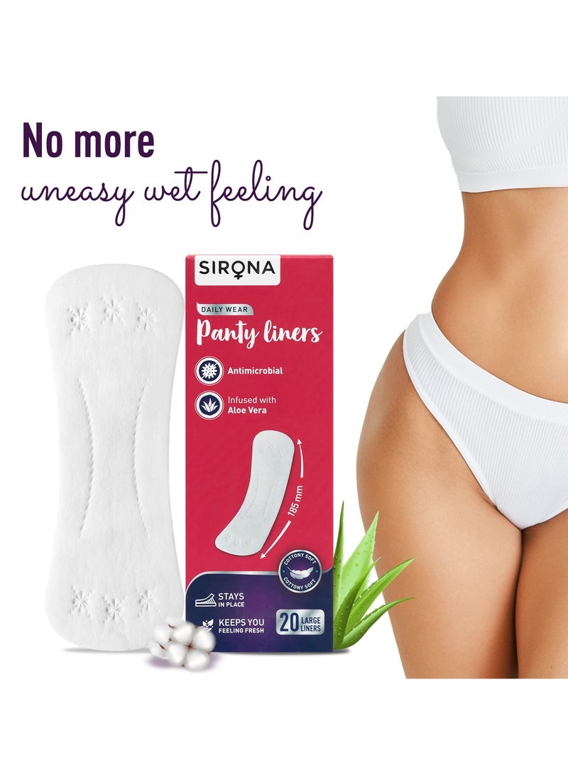 Sirona Panty Liners Large 20 Pcs - Image 4
