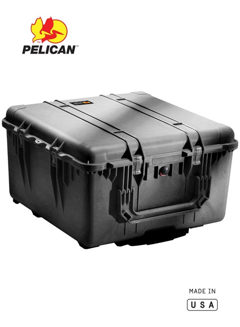 Pelican 1640 Protector Transport Case No Foam, Black, Waterproof and Crushproof - Image 2