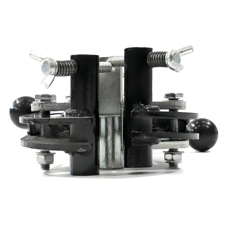 KZU 1-2.5 Inch Pipe Clamp, High Strength Steel Pipe Welding Clamp, Portable Pipe Alignment Clamp Tools with Quick Acting Screws for Pipe Fitting Welding (Black) - Image 5
