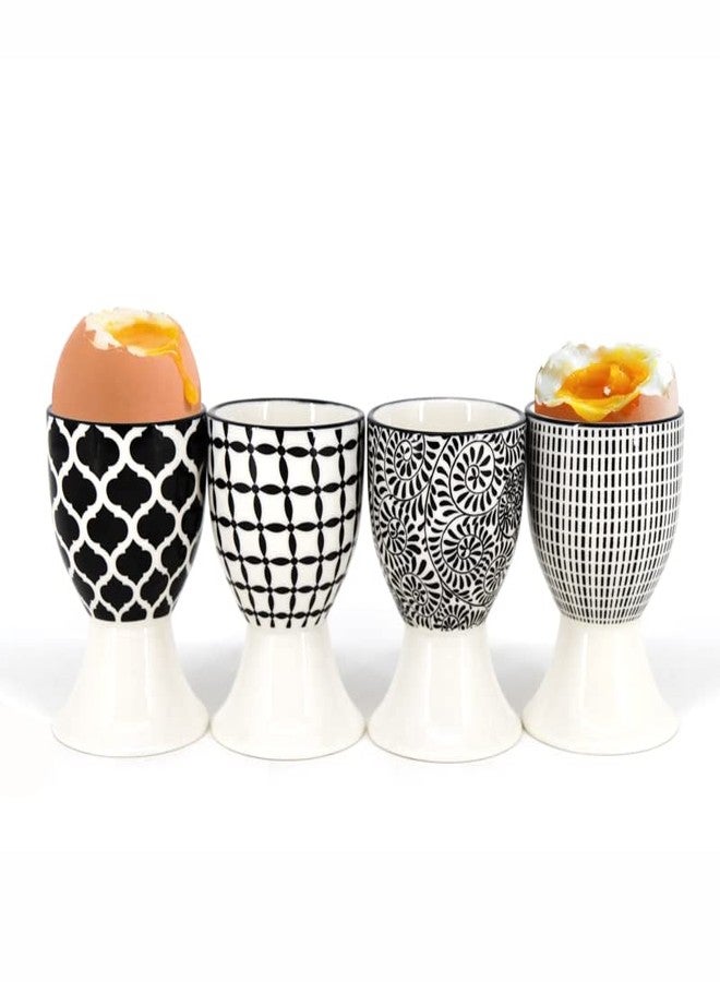 Danesco BIA Cordon Bleu Black & White Egg Cup Set, Regular - Image 1