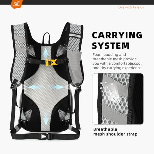 SKYSPER Small Hiking Backpack - 15L Travel Daypack Lightweight Bag Water Resistant Hiking Backpacks for Women Men - Image 4