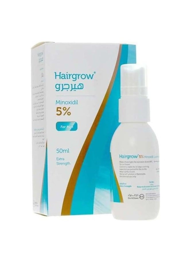Dar Al Dawa Hairgrow 5% Minoxidil Dar Al Dawa 50ml 