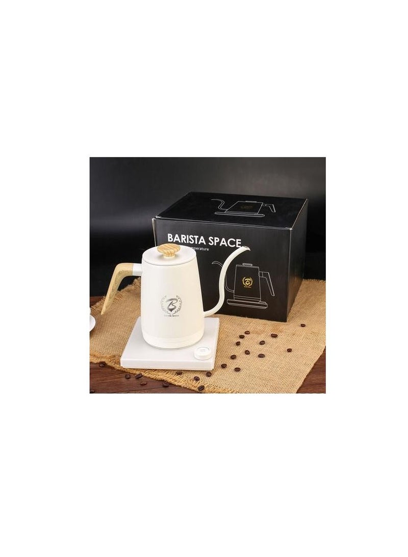 Barista Space 1 L Smart Temperature Controlled Electric Coffee Kettle - White - Image 2