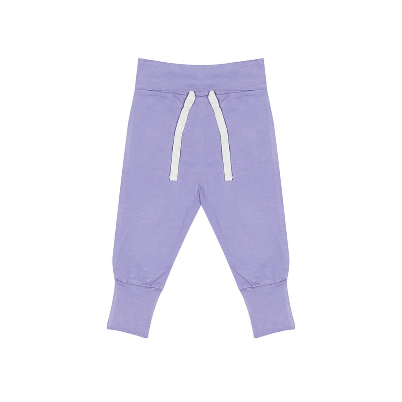 Masilo Masilo Organic Cotton Welcome Baby Bundle - Top/Pant/Top Knot Cap/Receiving Blanket/Unisex, 3-6 Months, Unicorn-Purple - Image 4