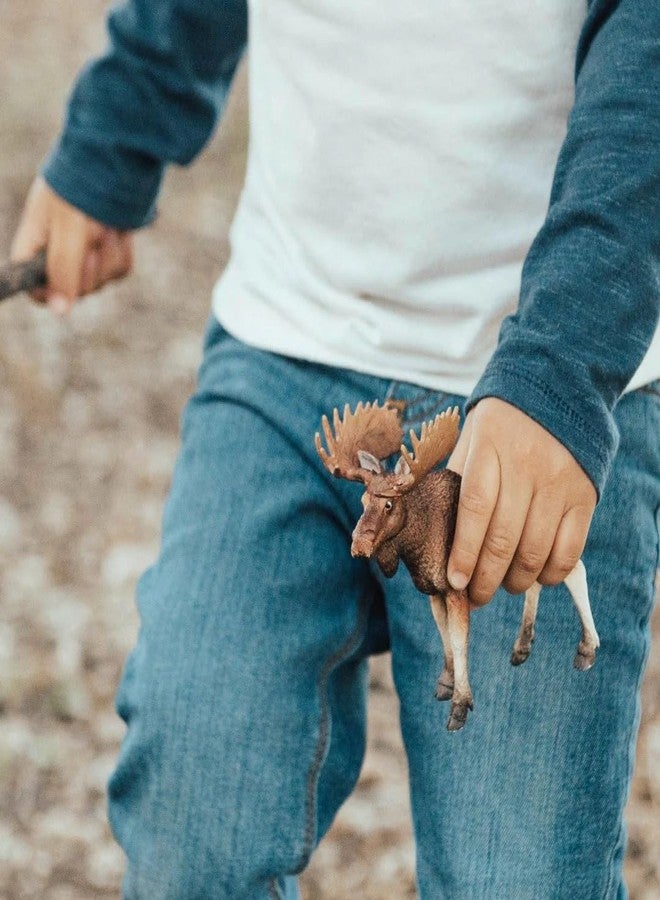 سفاري تمثال ثور موس من شركة سفاري المحدودة - نموذج بلاستيكي مفصل مقاس 4.5 بوصة - لعبة تعليمية ممتعة للأولاد والبنات والأطفال من سن 3 سنوات فما فوق - Image 2