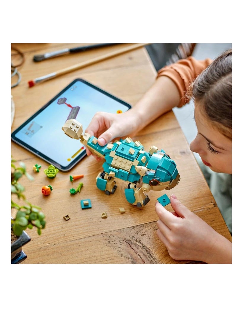 LEGO Jurassic World Baby Bumpy Ankylosaurus 76962 - Image 3