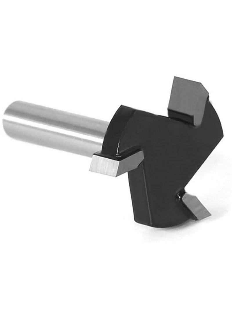KASTWAVE - Wood Working Milling Cutter 6mm Shank T Shaped Cnc Surfacing Cutter Bit Wood Working Milling Cutter Planer High Speed Steel Wood Working Hole Saw Punching Bit Wood Working Tool - Image 1