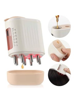 EzzySo Electric Massage Brush Head Scalp Massager Hair Growth Oil Serum Comb Waterproof Head Scratcher Regrowth Hair Treatment With Red Light Therapy  - Image 1