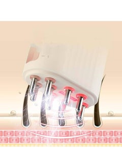 EzzySo Electric Massage Brush Head Scalp Massager Hair Growth Oil Serum Comb Waterproof Head Scratcher Regrowth Hair Treatment With Red Light Therapy  - Image 3