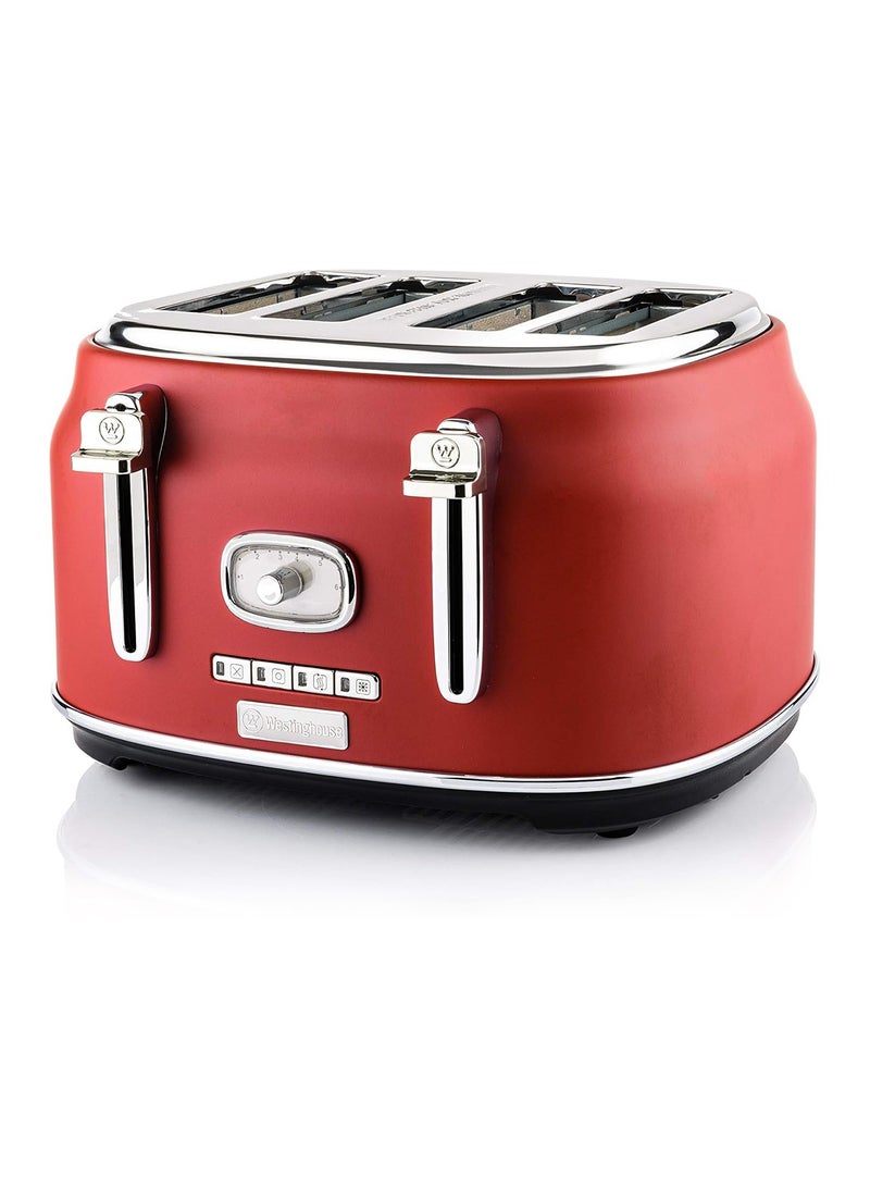 Westinghouse Toaster 4-Slice  – High-Performance, Stylish & Family-Friendly Kitchen Essential  - Adjustable Browning Control and Removable Crumb Tray, Defrost, Reheat and Cancel Functions/ Perfect for Toasting Different Types Breads  - Image 2